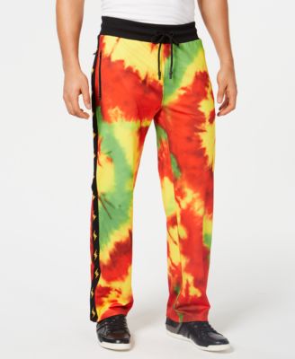 GUESS - Men's J Balvin Vibras Tie-Dyed Track Pants