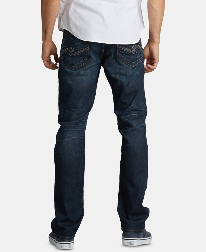 Silver Jeans Co. Men's Grayson Easy Straight Jeans Macy's