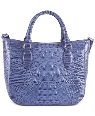 purple brahmin purse