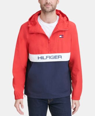 tommy hilfiger windbreaker hoodie