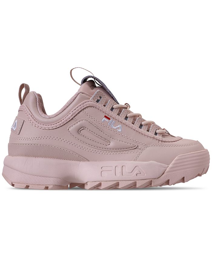Fila Women's Disruptor II Premium Casual Athletic Sneakers from Finish ...