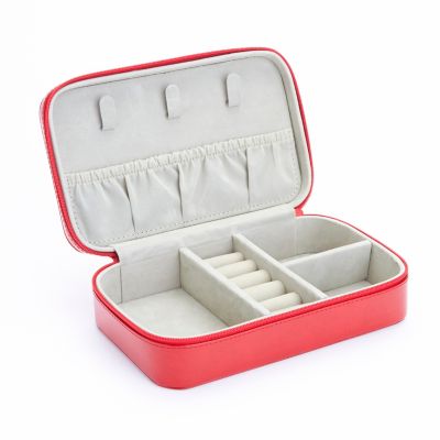 Zippered Travel Jewelry Case