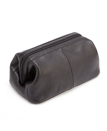 Men's leather toiletry bag macys sale