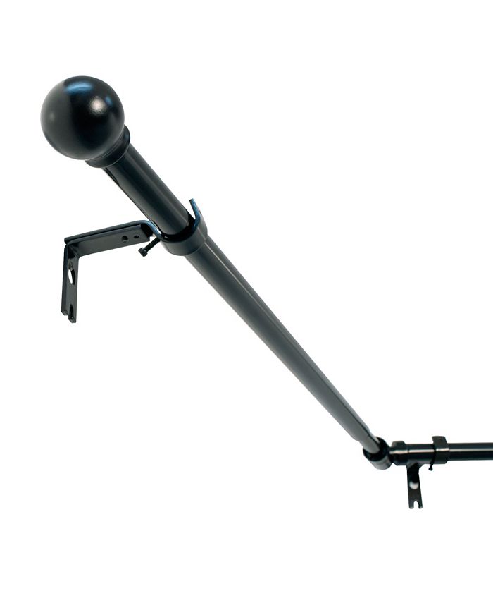 Decopolitan Bay Window Ball Curtain Rod Set Collection Macy's