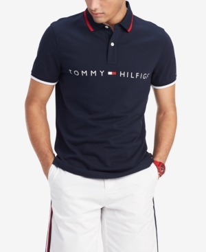 Tommy Hilfiger Men's Custom-Fit Tomas Polo