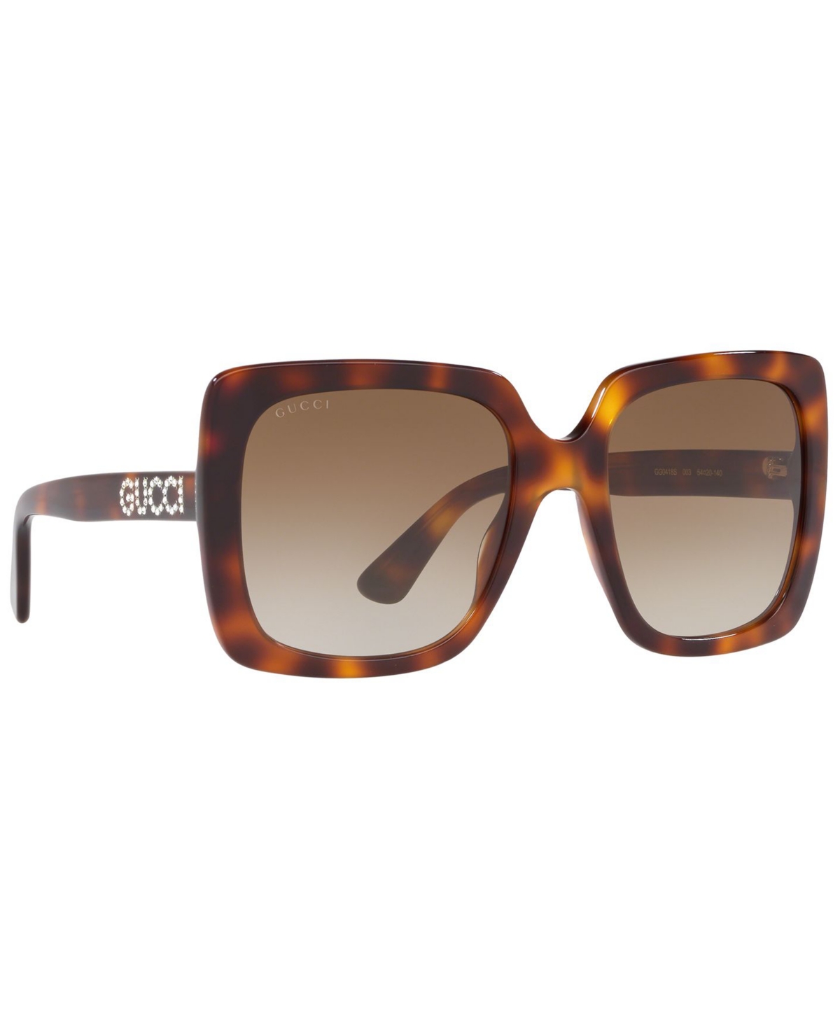 Gucci Sunglasses, GG0418S 54 -/ BROWN GRADIENT