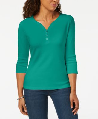 Karen scott cotton tops on sale