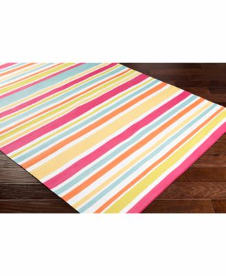 Maritime MTM-1010 Bright Pink 2' x 3' Indoor/Outdoor Area Rug