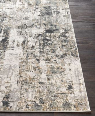 Quatro QUA-2300 Medium Gray 7&#39;10&amp;quot; x 10&#39;3&amp;quot; Area Rug