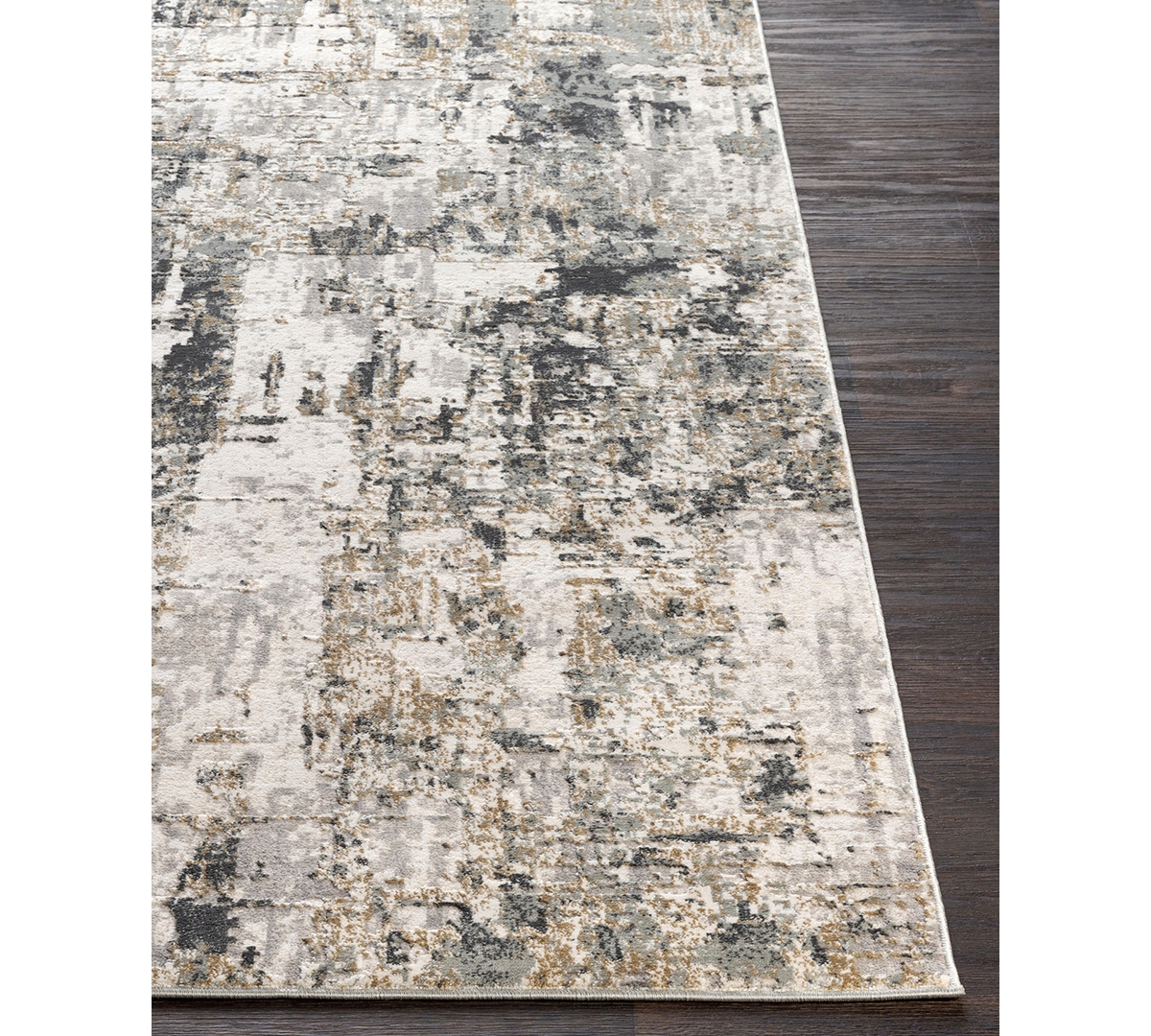 Livabliss Quatro Qua-2300Area Rug - Medium Gray