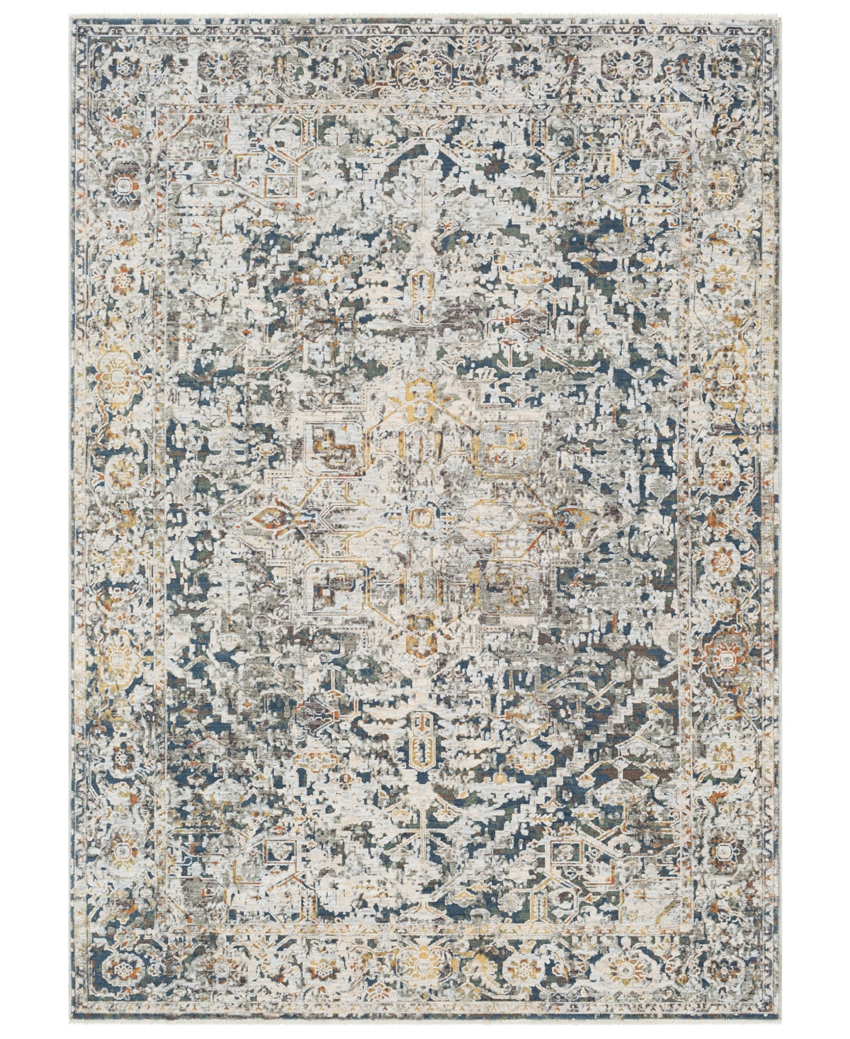 Surya Presidential Pdt-2300 Pale Blue 3'3in x 5' Area Rug - Pale Blue