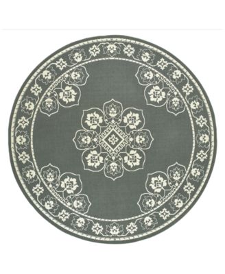 Oriental Weavers - Marina 7764 7'10" Indoor/Outdoor Round Area Rug