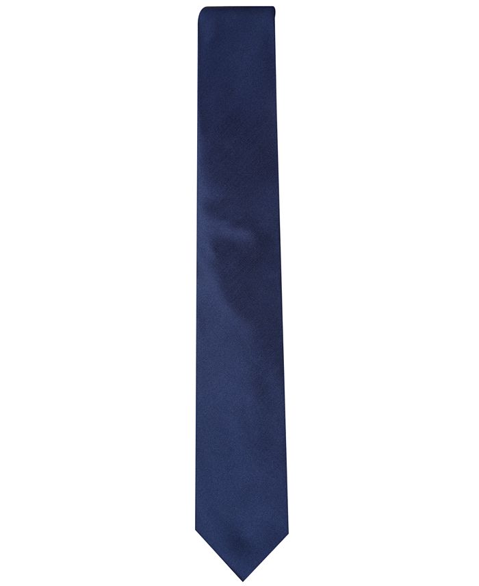 Alfani Men's Solid Texture Slim Tie, Created for Macy's & Reviews ...