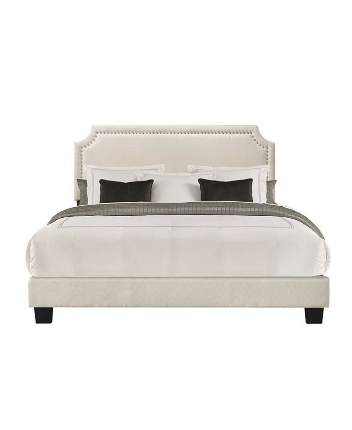 Belle Isle Furniture Regal Upholstered Queen Bed Macy s