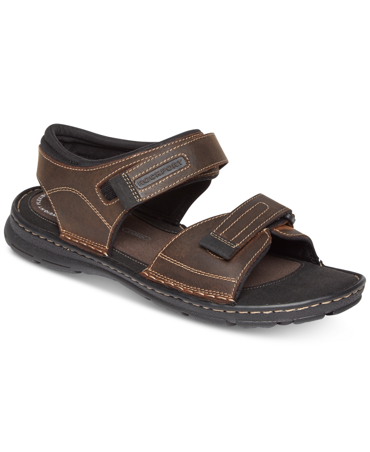 Men's Darwyn Quarter Strap Sandals - Brown II