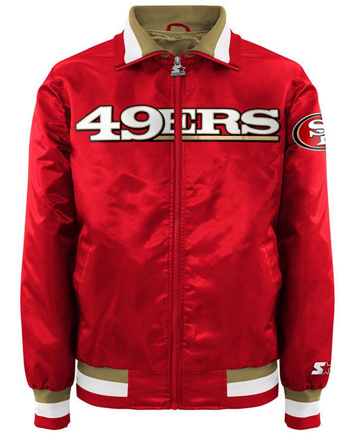 san francisco 49ers satin jacket