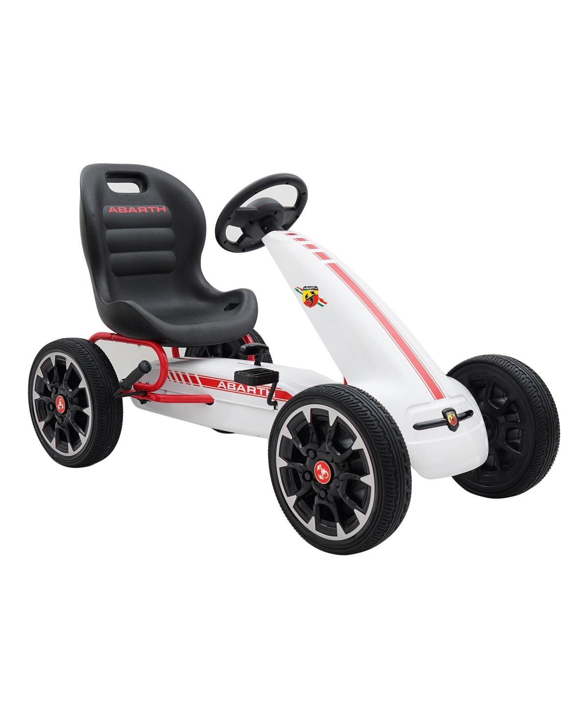 Blazin' Wheels Pedal F1 Go Kart In White