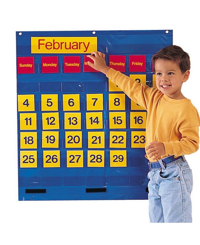 Learning Resources Bilingual Monthly Calendar Pocket Chart Macy's