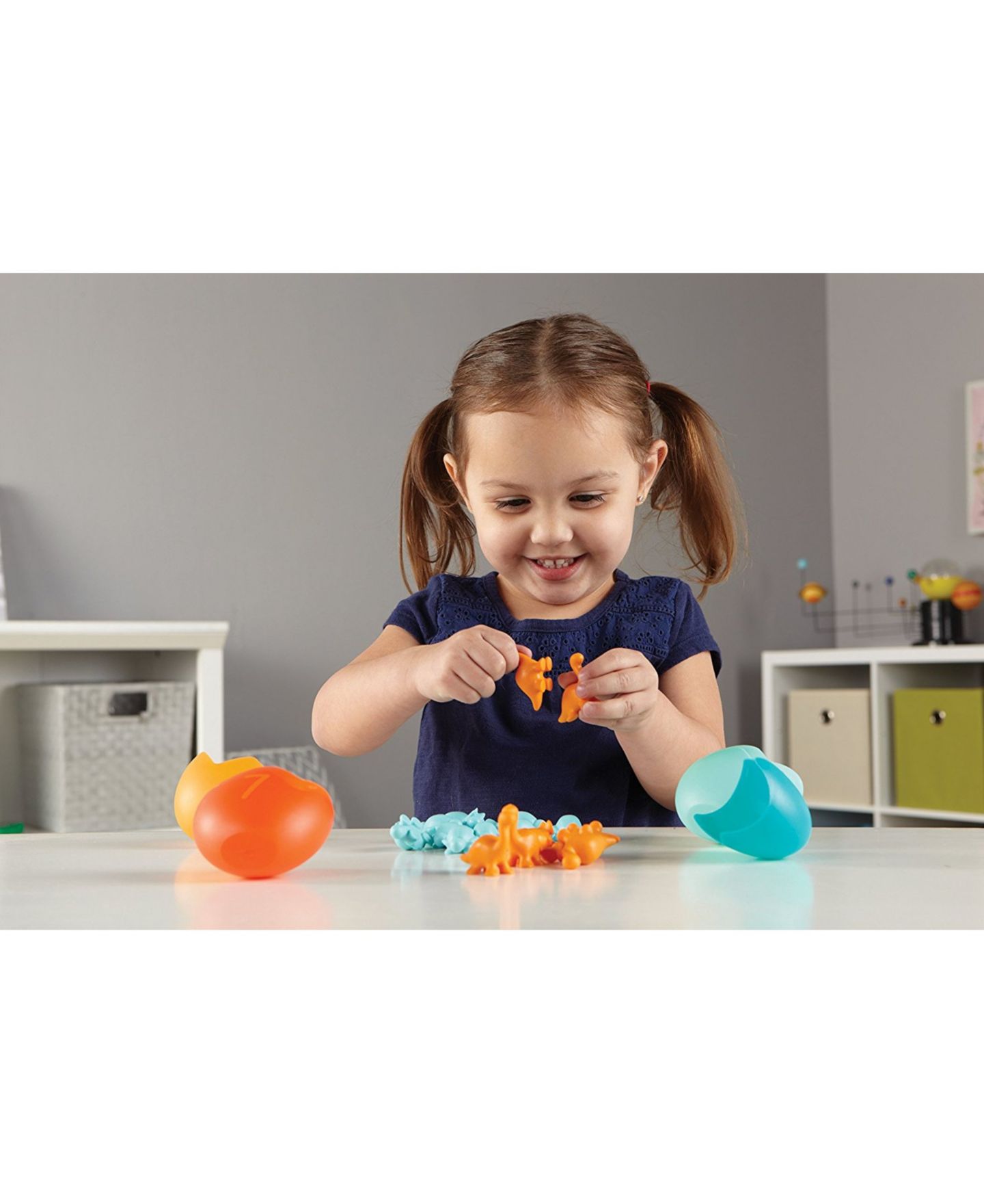 Детские игрушки Areyougame Counting Dino-Sorters 55-Piece Math Activity Set, Ages 3+ — фото 4