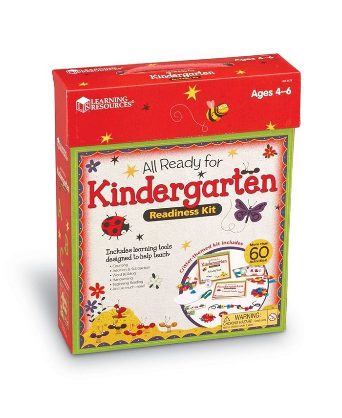 Learning Resources All Ready For Kindergarten Readiness Kit Macy's