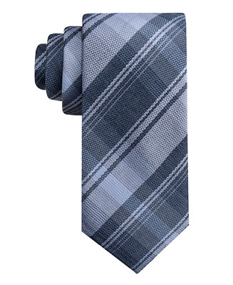 Ryan Seacrest Distinction Men's Pamplona Plaid Slim Tie, Created for ...