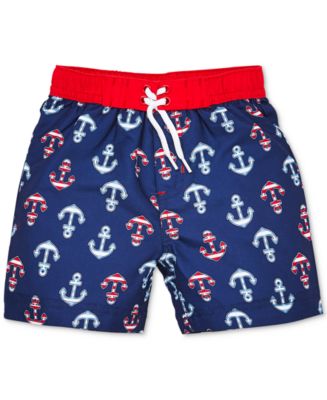 Little Me Anchor Baby Boys Swim Trunks - Macy's