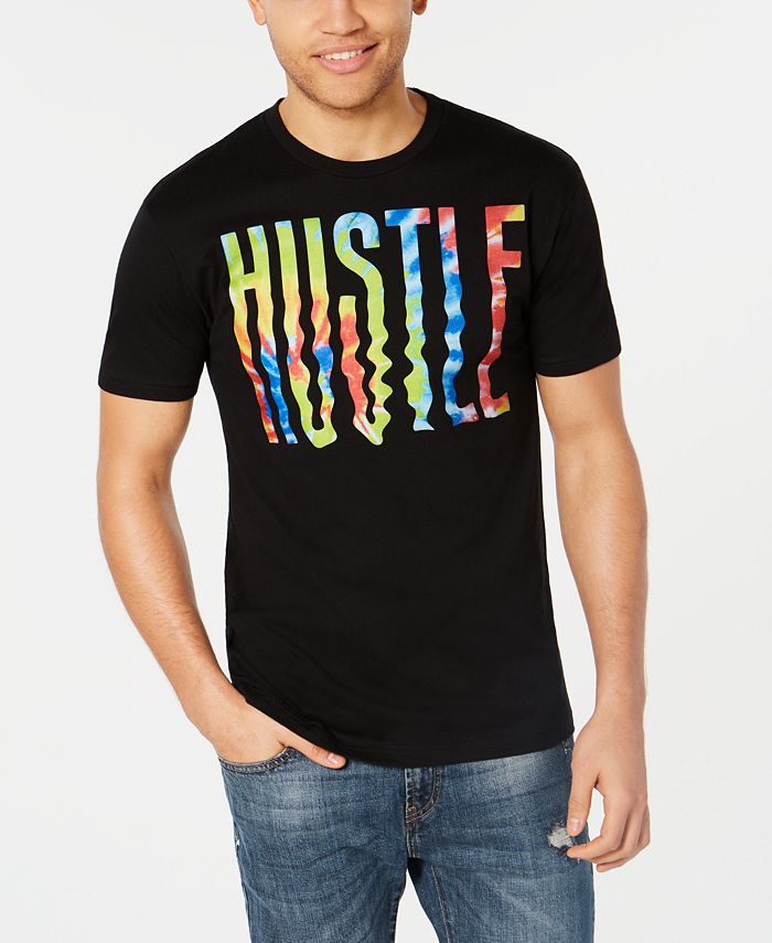 American Rag Men's Tie Dye Hustle Graphic TShirt, Created for Macy's Macy's