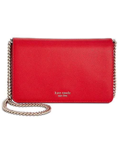kate spade new york Sylvia Chain Crossbody Wallet & Reviews - Handbags & Accessories - Macy&#39;s