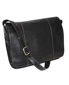 Royce 13" Laptop Messenger Bag in Colombian Genuine Leather