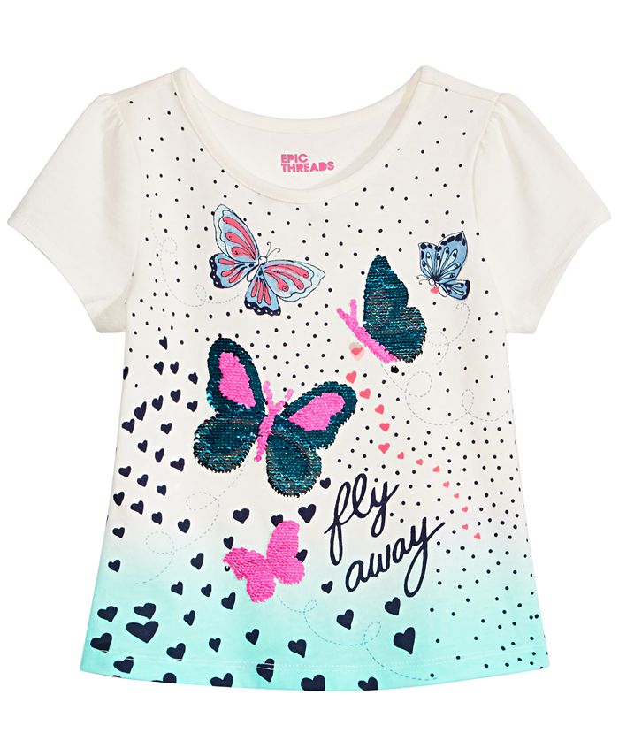 toddler sequin flip shirt