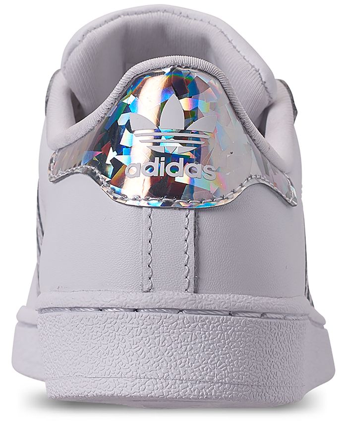 adidas Little Girls' Originals Superstar Sneakers from Finish Line Macy's