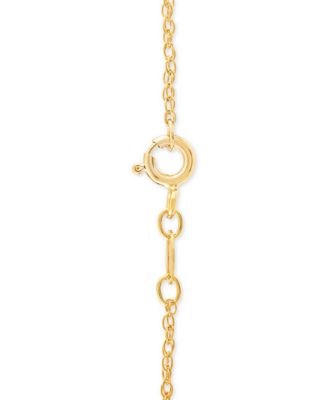 Mother of Pearl (8mm) Cameo Heart 18" Pendant Necklace in 18k Rose Gold over Sterling Silver