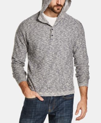 mens henley hoodie