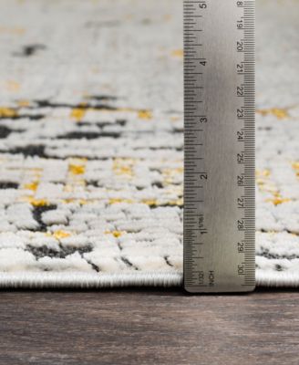 Venezia VNZ-2300 Mustard 7'10" x 10'3" Area Rug