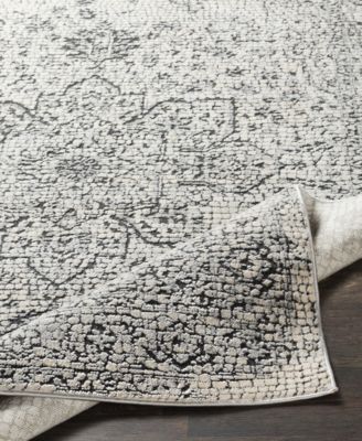 CLOSEOUT! Venezia VNZ-2309 Medium Gray 6'7" x 9'6" Area Rug