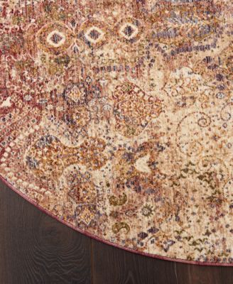 Taza Lavar 5' Round Area Rug