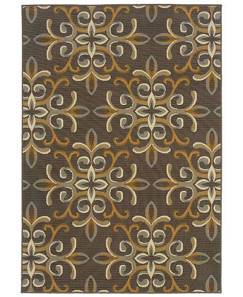 Oriental Weavers Bali 8990h Gray Gold 2 5 X 4 5 Indoor Outdoor Area Rug Reviews Rugs Macy S