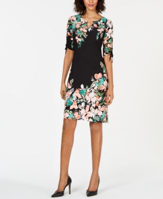 macys cocktail dresses with sleeves