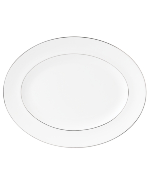 UPC 032675985108 product image for Wedgwood Signet Platinum Medium Oval Platter | upcitemdb.com