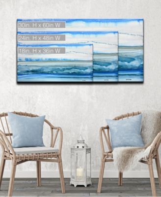 'Cold Morning' Canvas Wall Art, 24x48