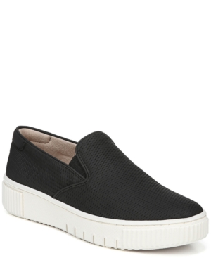Shop Soul Naturalizer Tia Slip-on Sneakers In Black Faux Leather