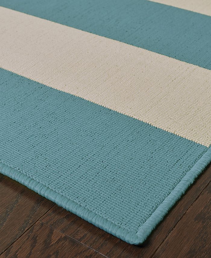 Oriental Weavers Riviera 4768 2'3" x 7'6" Indoor/Outdoor Runner Rug