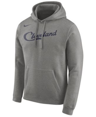 Nike Men's Cleveland Cavaliers Earned Edition Logo Essential Hoodie ...