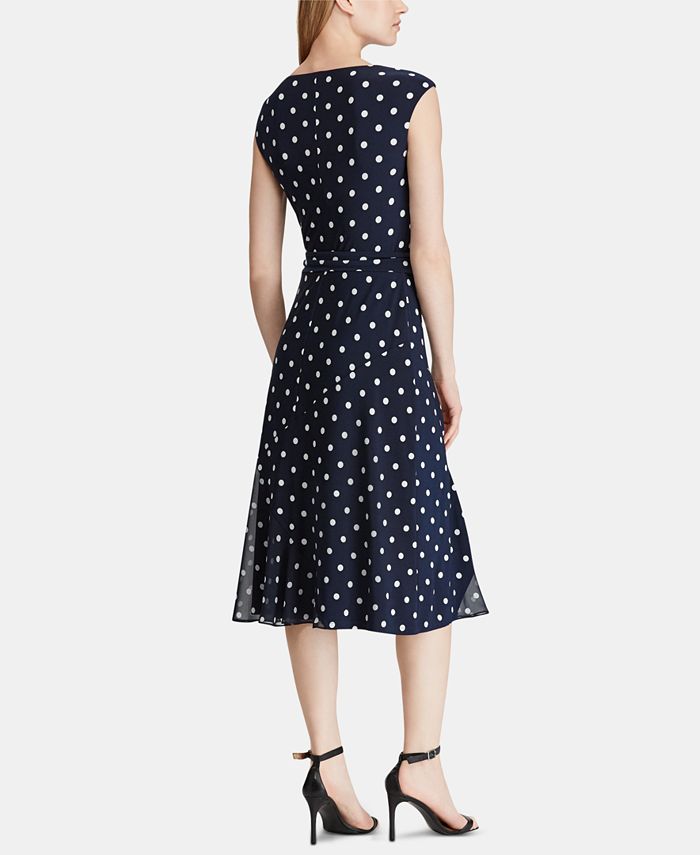 Lauren Ralph Lauren PolkaDot Dress Macy's