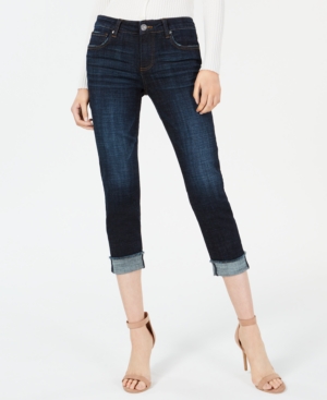 image of Kut from the Kloth Amy Cuffed Cropped Jeans