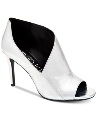 calvin klein women's nastassia ankle booties