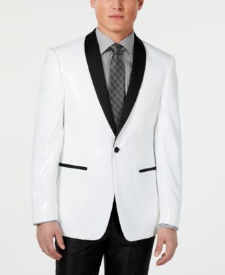 Tallia - Men's Slim-Fit Dinner Sequin Dinner Jacket