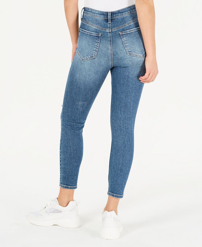Vanilla Star Juniors' Ripped Skinny Jeans & Reviews - Jeans - Juniors - Macy's