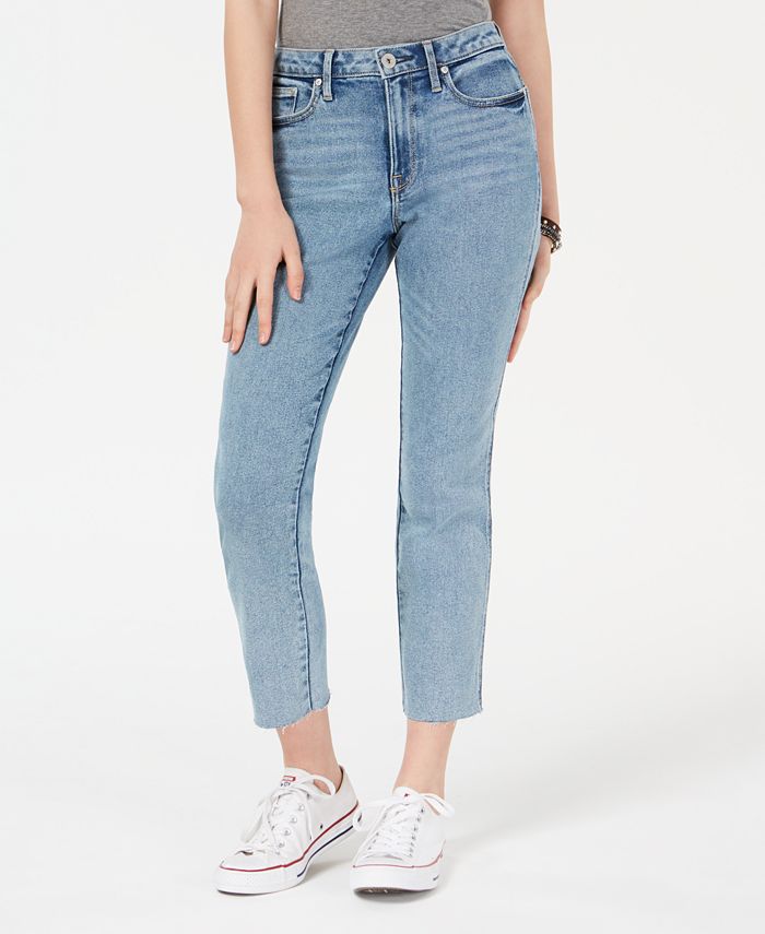 American Rag Juniors' Straight-Leg High-Rise Ankle Jeans, Created for ...