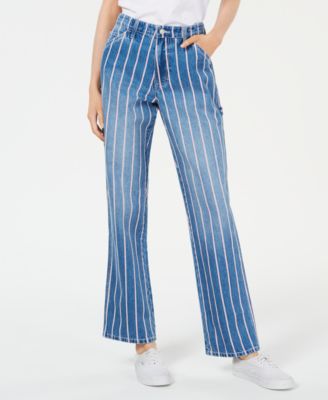 dickies striped carpenter pants